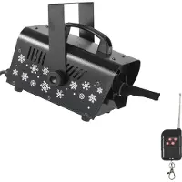 SucceBuy Schneemaschine mit 1500 W Leistung, Kunstschneeerzeuger für Innen- und Außenbereiche, ideal für Feiertage, Partys, Weihnachtsdekoration und Veranstaltungen