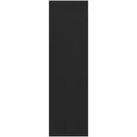 vidaXL Fußmatte Schwarz 115x400 cm 4105566