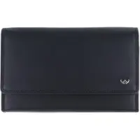 Golden Head Leder Geldbörse Polo RFID Protect Bügelbörse 2801 Schwarz