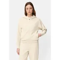 Camel active Sweatjacke mit Kapuze in Perlweiß | Gr.: 4XL