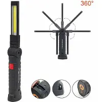Pearl COB-LED-Arbeitsleuchte mit 360° schwenkbarem Hals