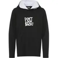 Kidsworld Kapuzenshirt "Kapuzenshirt mit Spruch: DONT LOOK BACK" Langarm, bedruckt, aus Baumwolle und Polyester
