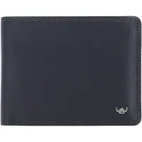 Golden Head Leder Geldbörse Polo RFID Protect Scheintasche 1125 Marineblau dunkelblau