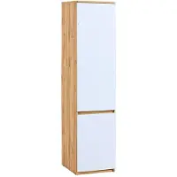 Masseno Drehtürenschrank KRYOS 45/195,2/52cm 2-türig Eiche Wotan
