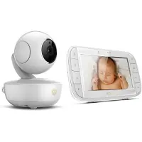Motorola MBP55 Babyphone, KameraÃ1/4berwachung, Reichweitenkontrolle, Temperaturanzeige, Schlaflieder