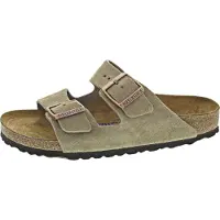 Birkenstock Arizona Soft Footbed Suede Leather Sandalen