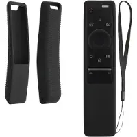 Kwmobile Hülle Fernbedienung kompatibel mit Samsung BN59-01274A / BN59-01330B Hülle - Silikon Case für TV Zubehör in Schwarz