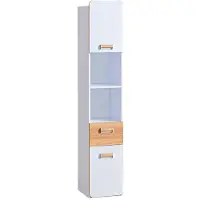 Masseno Drehtürenschrank MANTI 35/188/37,7cm 2-türig Weiß