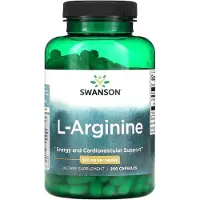 Swanson Health L-Arginin 500mg 200 St