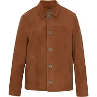 Dreimaster Jacke Männer Cognac