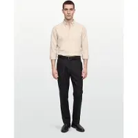 Levi's Levis Langarmhemd "AUTHENTIC BUTTON DOWN" mit Ton-in-Ton Logostickerei auf der Brust