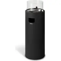 Enders Terrassenfeuer Nova LED L Black/Silver Feuerstelle 5601