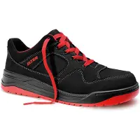 ELTEN Sicherheitshalbschuh MAVERICK black-red Low ESD S3, Gr. 43