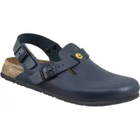 Birkenstock Tokio ESD Clog Damen, blau Weite: schmal blau Größe 42