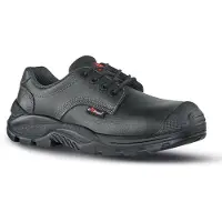 U Power Sicherheitsschuh "Lynx" Gr. 37, schwarz, 37, Obermaterial: 100% Rindsleder Leather cow., Schuhe, Sicherheitsschuh