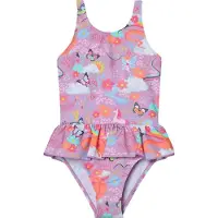 Color Kids Badeanzug - Lavender Mist m. Print - - 5 Jahre (110) - Bademode