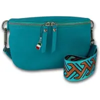 Florence Leder Gürteltasche Tasche türkis, mehrfarbig ca. 25cm | Gr.: onesize