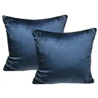 Jack 2er Set Teddy Flausch Kissen 40X40CM in blau | Gr.: 50x30-cm