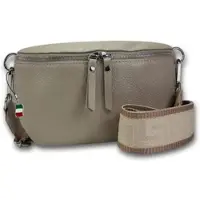 Florence Leder Gürteltasche Tasche taupe, beige, mehrfarbig ca. 25cm | Gr.: onesize