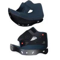 IXS 216 Wangenpolster, schwarz, XL