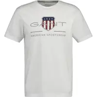 Gant T-Shirt "T-Shirt REG ARCHIVE SHIELD 1er Pack", Herren, Gr. XXL, weiß, Obermaterial: 100% Baumwolle CO., Shirts T-Shirt
