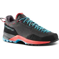 La Sportiva - Approachschuhe &ndash; Damen / Frauen &ndash; TX Guide - Tx Guide Woman Carbon/Hibiscus für Damen - Größe 39,5 - Grau