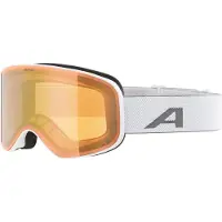 Alpina Skibrille Slope Q Unisex White Matt