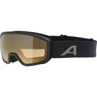 Alpina Skibrille Scarabeo Jr. Q-Lite Kinder Matte Black