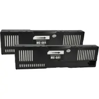 VHBW 2x Resttintenbehälter kompatibel mit Canon MAXIFY GX7080, GX7030, GX7020, GX7060, GX7070, GX7040, GX7050 Tintenstrahldrucker - Wartungsbox
