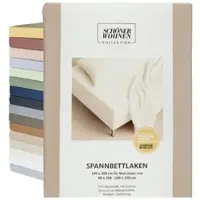 Schöner Wohnen Kollektion Spannbettlaken FLAT 1 in Rosa | Gr.: 90-x-200-cm