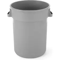 AmerBox Abfalleimer rund,,120L,Hellgrau,550x(H)690mm