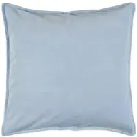 Ib Laursen Kissenbezug Velour quadratisch in nordic sky | Gr.: onesize