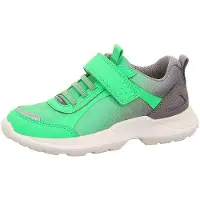 Superfit Sneaker RUSH in Hellgrün/Hellgrau | Gr.: 30
