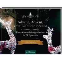 Ars Edition arsEdition Advent, Advent kein Lichtlein brennt, Buch, Schwarz