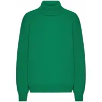Colorful Standard Pullover Unisex Merino Wool Turtleneck Kelly Green-XXL