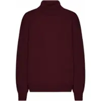 Colorful Standard Pullover Unisex Merino Wool Turtleneck Oxblood Red-XL