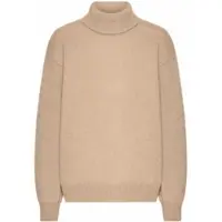 Colorful Standard Pullover Unisex Merino Wool Turtleneck Honey Beige-XXL