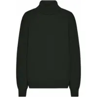 Colorful Standard Pullover Unisex Merino Wool Turtleneck Hunter Green-XS
