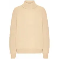 Colorful Standard Pullover Unisex Merino Wool Turtleneck Soft Yellow-XS