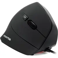 Advance Souris Filaire Ergonomique Vertical Plus (Noir)
