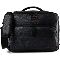 American Tourister Reisetasche Umhängetasche mit Laptopfach At Work Nxt 3-Way Boarding Bag 15,6" 26,5L Grey Melange dunkelgrau