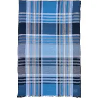 Nils Sundström Schal in blau marine - 0001 | Gr.: onesize