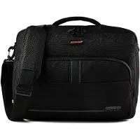 American Tourister Reisetasche Umhängetasche mit Laptopfach At Work Nxt 3-Way Boarding Bag 15,6" 26,5L Black schwarz