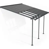 Canopia By Palram Terrassenüberdachung Sierra Cabrio 295x434cm Grau