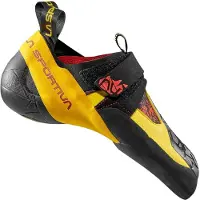 La Sportiva - Kletterschuhe - Skwama Black/Yellow für Herren aus Leder - Größe 43 - schwarz