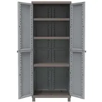 Terry Kunststoffschrank C-Rattan 2680 für den wettergeschützten Außen- und Innenbereich