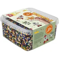 Hama - BIO midi - 15,000 pcs + 1 star plate in bucket (371900)