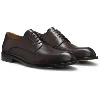 BOSS Derbys aus Leder mit Logo-Prägung Grösse 44