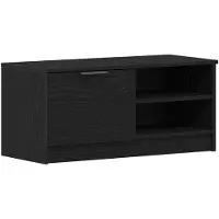 vidaXL TV-Schränk 80 x 35 x 36,5 cm Schwarz Eichen-Optik Holzwerkstoff