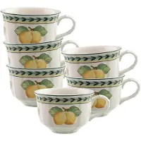 Villeroy & Boch Multipack French Garden Fleurence Teeobertasse - 6 Stück